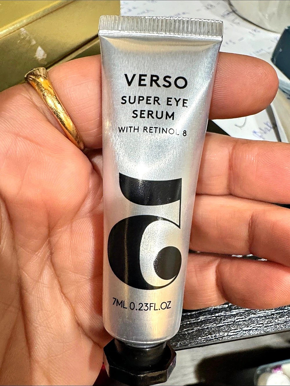 VERSO Super Eye Serum with Retinol 8 Eye Serum 0.23 Fl Oz. Made in Sweden